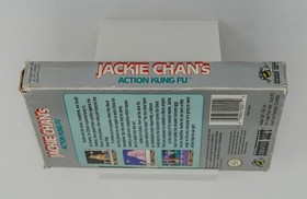 Jackie Chan's Action Kung Fu GAME & BOX (No manual) Nintendo NES