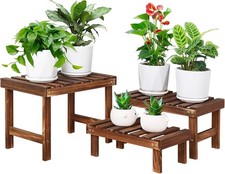 Versatile 3-Tier Plant Shelf Rack - Perfect for Indoor and Outdoor Greenery