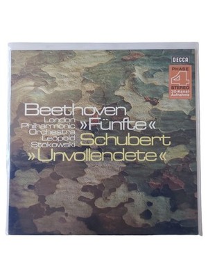Beethoven 5. Schubert Unvollendete CD London Philharm. Stokowski Decca