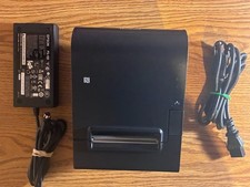 Epson TM-T88VII M372A Thermal POS Receipt Printer USB Ethernet w/Power Supply