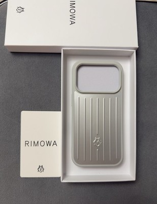 Rimowa iPhone 17 Pro Handyhülle/Case, Silber/Aluminium Neu