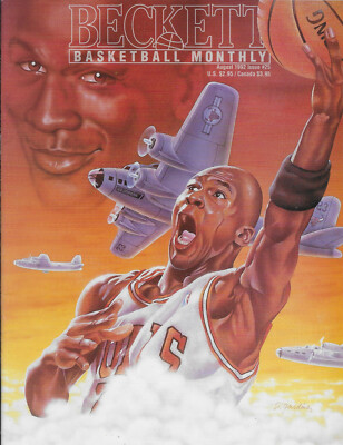 Beckett Basketball Magazine 1992 MICHAEL JORDAN Chicago Bulls Cover Bird  Celtics