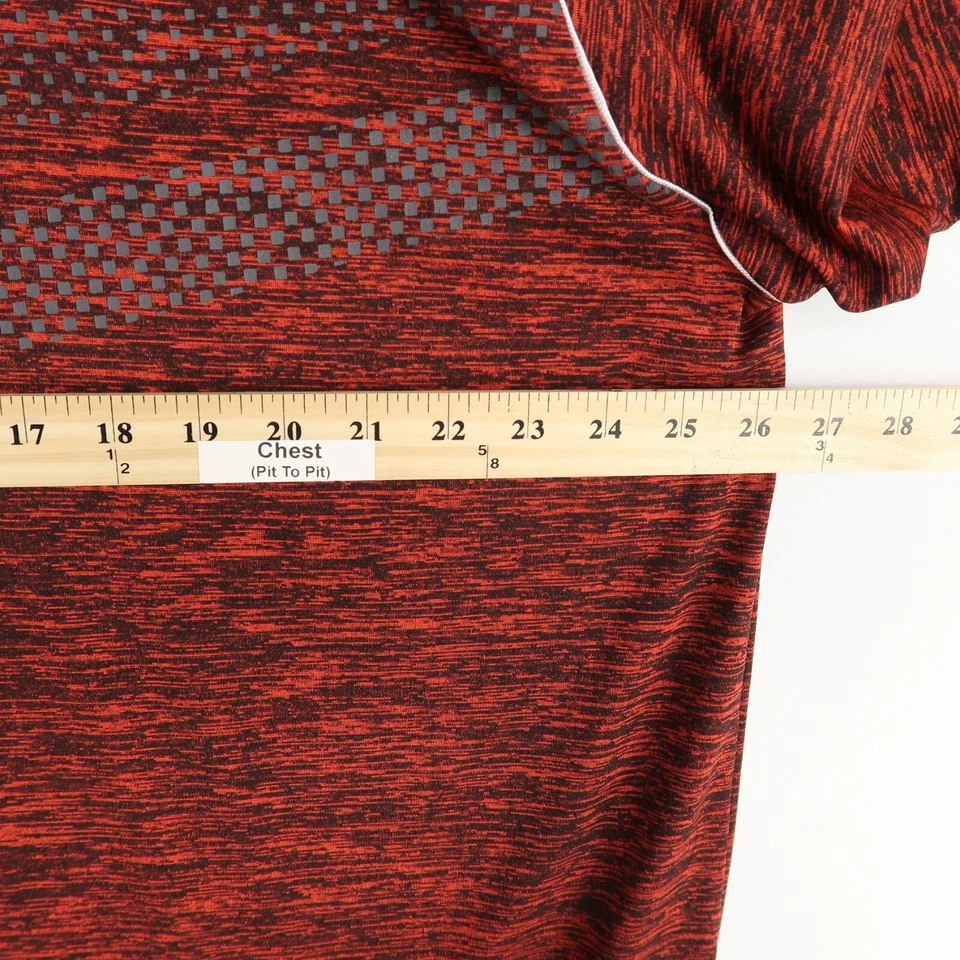 Cougar Sport Shirt Mens XL Red Short Sleeve Athletic Running Training - Image 3 of 4