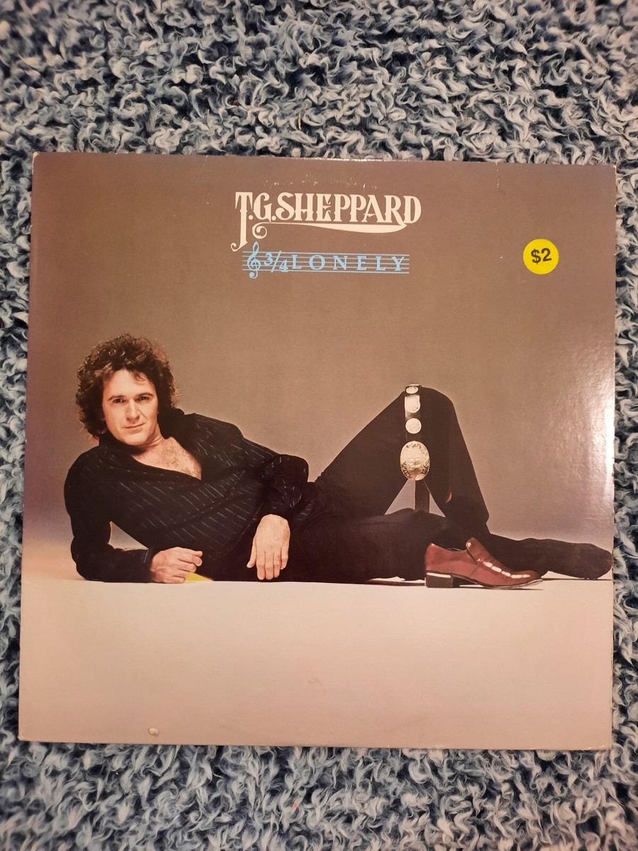 T. G. Sheppard: 3/4 Lonely. LP Vinyl Record Album. 1979. BSK 3353