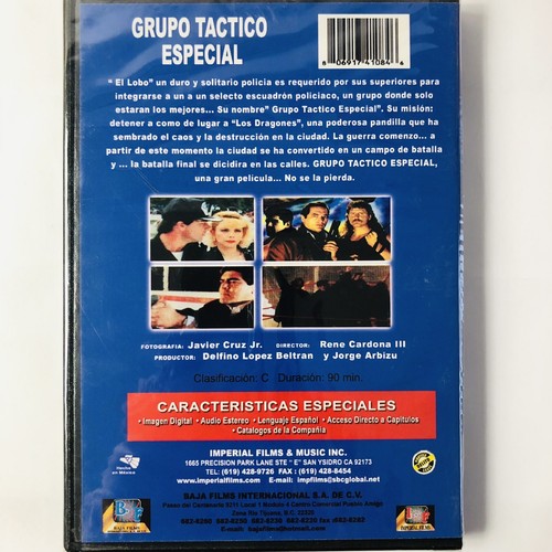 DVD GRUPO TACTICO ESPECIAL JORGE REYNOSO MANUEL CAPETILLO ROBERTO BALLESTEROS - 第 2/2 張圖片
