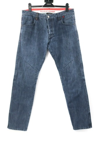 dainese reinforced aramid denim men's 36 strokeville slim / reg jeans pants  blue | eBay