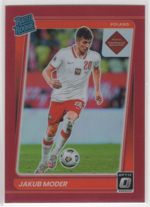 2021-22 Donruss Optic Red #179 Jakub Moder RR /149