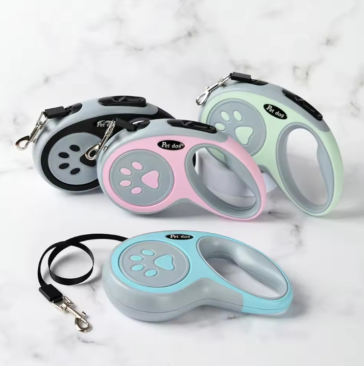 Guinzaglio retrattile per cani 3,5m, resistente e sicuro, ideale per passeggiate