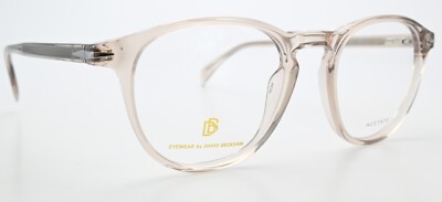 DAVID BECKHAM Brille Modell DB 1018 79U 49-20 150 Transluzent Acetate Panto