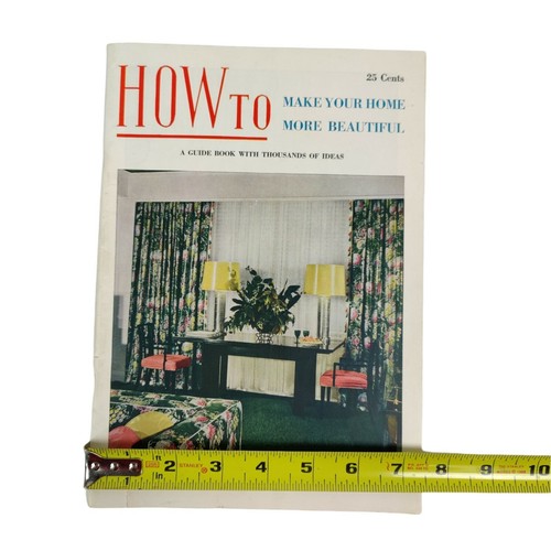 Vintage 1950's "How to make your home more beautiful magazine" - Picture 7 of 8