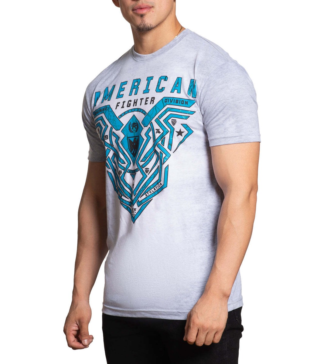 American Fighter Brimley T-Shirt - Men's T-Shirts In White Black