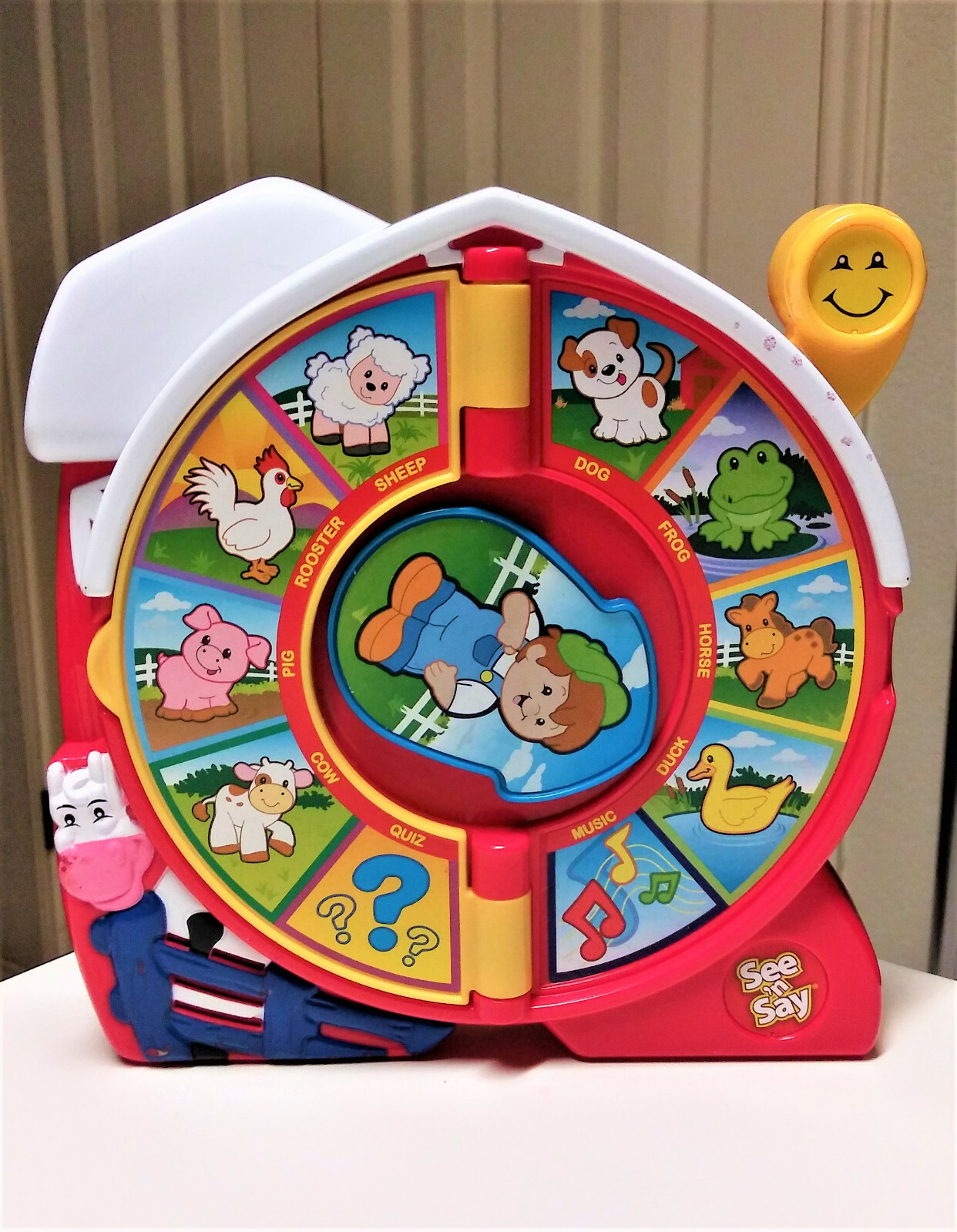 Splatster Fisher Price See N Say The Farmer Says Little People Barnyard Farm ...