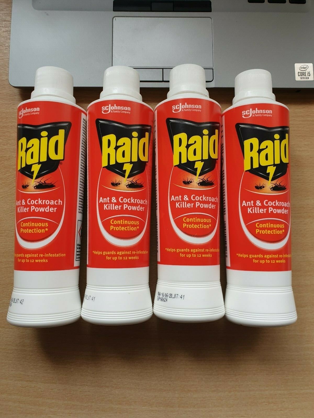 Raid Ant & Cockroach Killer Powder 250g X4 JUST £17.75 & FREE POST