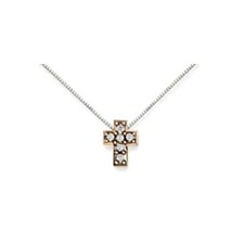 Femme Or - DHPF7213 - Collier Femme Or En Or Rose Et Diamants Réf. DHPF7213.00