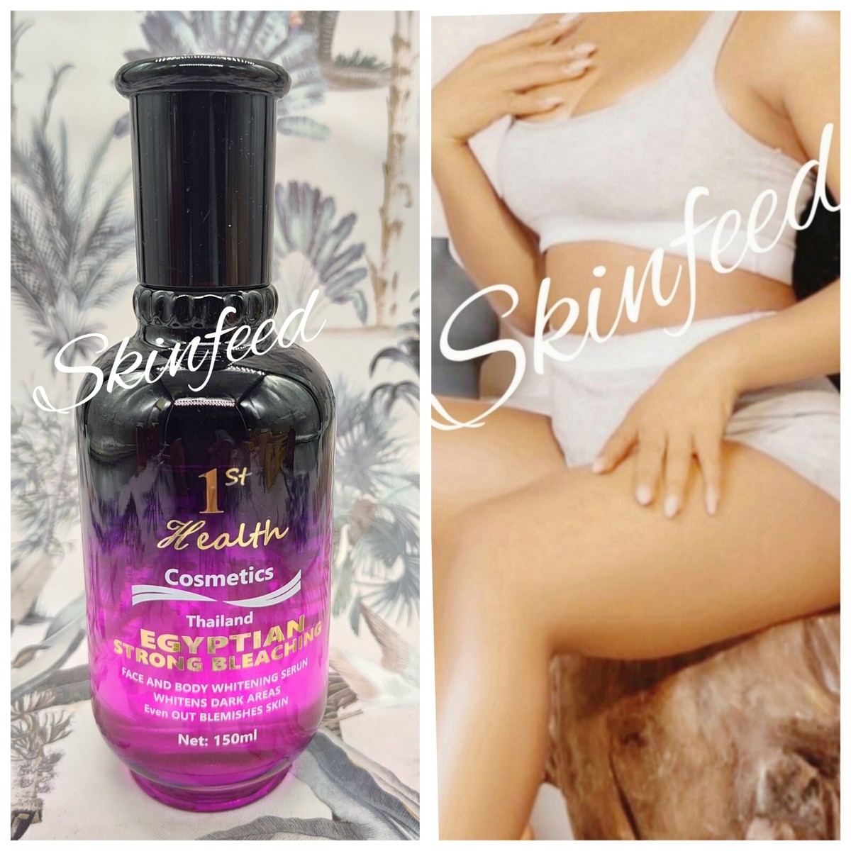 1st Health Cosmetic Thailand Egyptian Strong Bleaching Oil, Face
