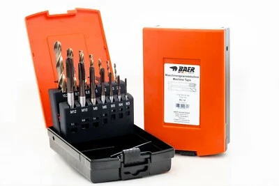 Satz M 3 - M12 Dulo UNITAP Gewindebohrer Maschinengewindebohrer Kernlochbohrer - Bild 1 von 2