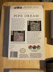 Pipe Dream (Nintendo Entertainment System, 1990) NES RARE Excellent Condition!