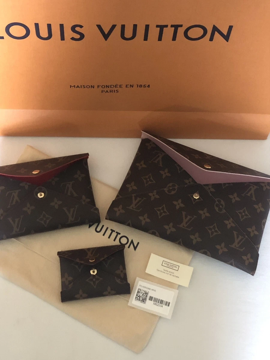 🔥NEW LOUIS VUITTON Kirigami Pochette Monogram Envelope Pouch 3-in-1 GIFT  RARE❤️