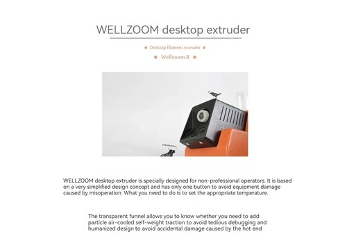 3D Filament Extruder Machine Desktop 3D Printing Consumables Extruder 1.75mm 3mm - 第 6/10 張圖片
