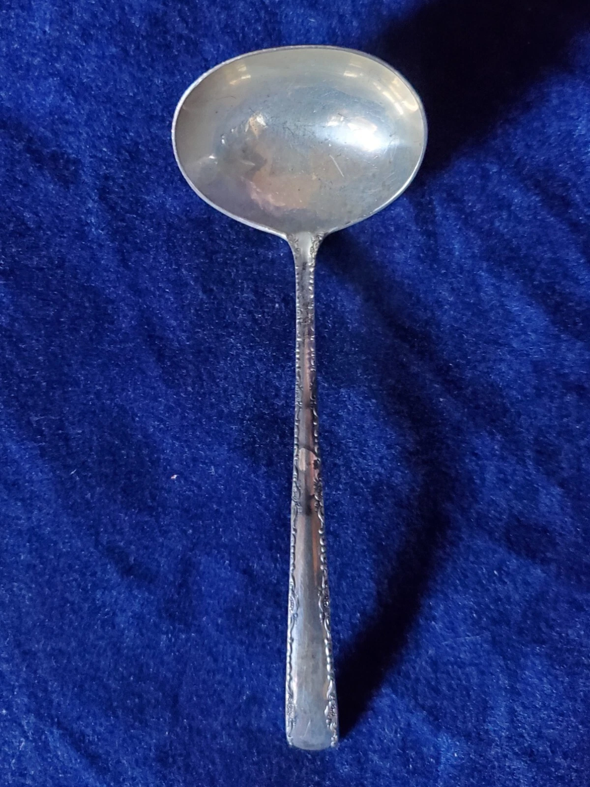 CAMELLIA 5 1/4" CREAM/SAUCE LADLE Gorham Sterling - estate