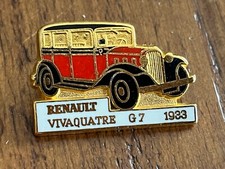 d  PINS PIN CAR RENAULT VIVAQUATRE G7 1933