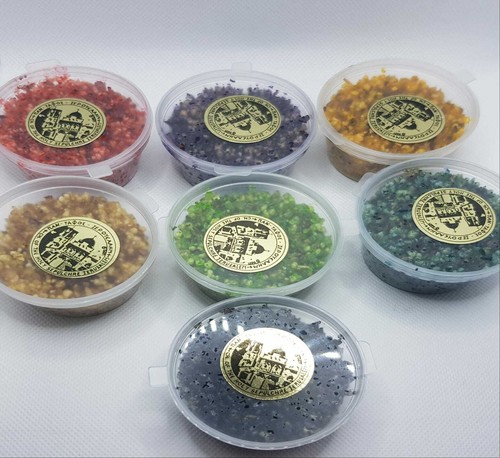 7 tipi di incenso di terra santa gerusalemme fatto a mano buona qualità 7tipi/lotto - Foto 1 di 4