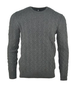 dark grey knit sweater