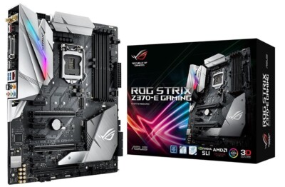 ASUS ROG Strix Z370-E Gaming Motherboard LGA1151 Support 8600 8700k ATX