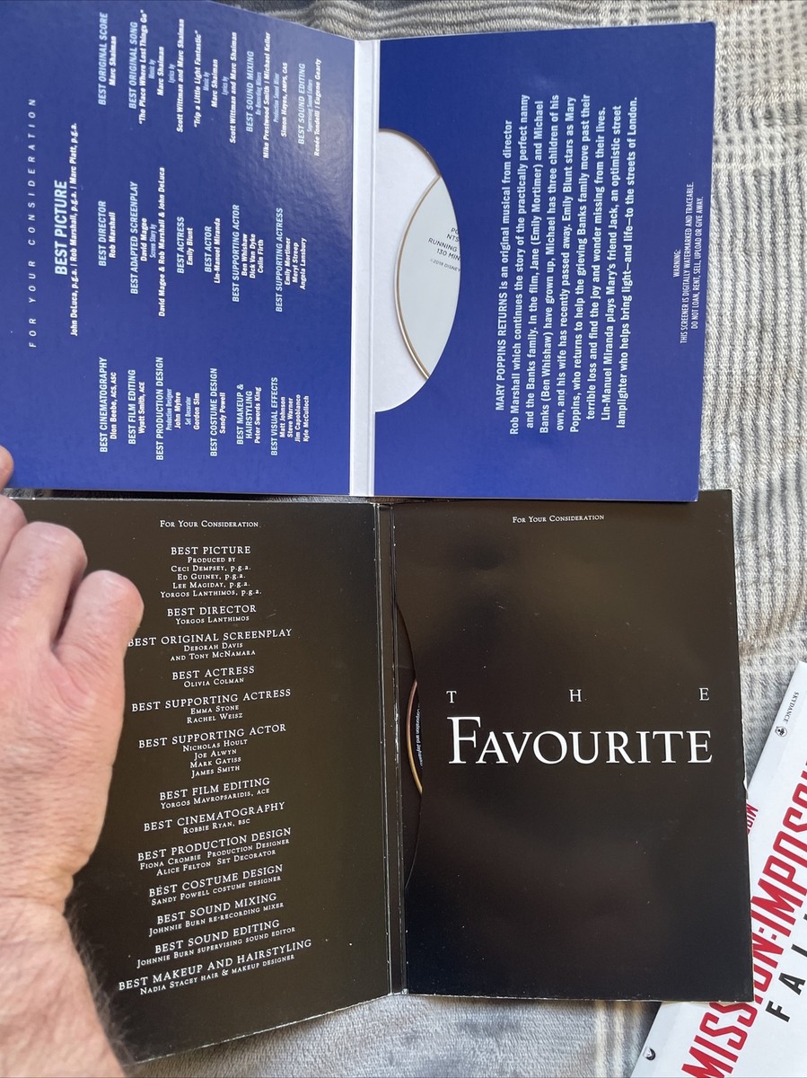 Pick any For Your Consideration DVD/Blu-Ray Movie Promo Set