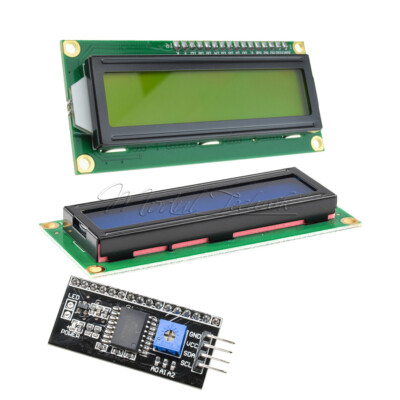 1602 LCD Blue/Yellow 16X2 Character HD44780 3.3V/5V LCD Display Module 1602LCD