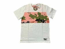 Men's White and Camouflage Good Life T-Shirt By Born Fly