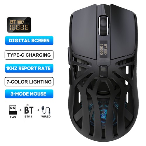 2025 New T400 3-mode wireless gaming mouse USB-type C office mouse for PC laptop - Picture 3 of 26