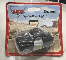 Pixar Cars ENERGIZER Pop-The-Hood Light SHERIFF - 2006 Original Series
