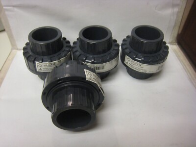 4 yes 4 HOMEWERKS PVC Solvent Weld Slip Pipe Union, Gray, 1-In. -512-14-1-1B