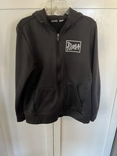 PUMA Sport Lifestyle  Youth Boys Size Large 14-16 Full Zip Jacket Black