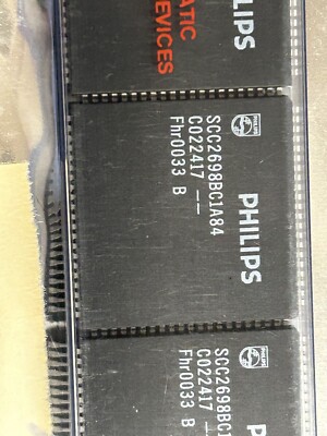 LOT OF 7 PCS SCC2698BC1A84 UART IC 8 Channel RS485 84-PLCC (29.26x29.26) 
