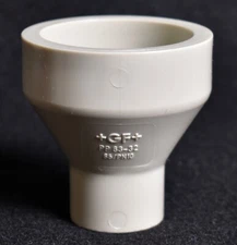 Georg Fischer Reducer Bushing PP 63-40mm 2" x 1-1/4" Butt Fusion 727.908.558
