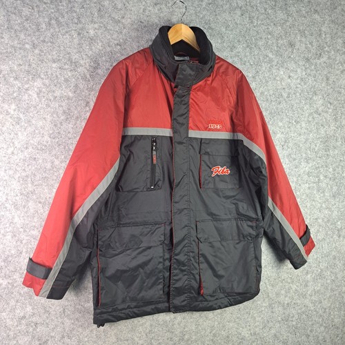 Vintage Fila Jacket Mens Medium Red Black Italia 1923 Ski Snow Pockets 6753 - Bild 9 von 14