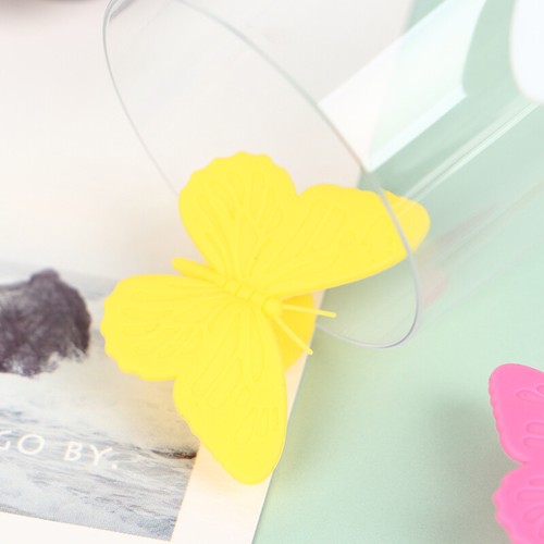 6pcs/Set Creative Cute Wine Glass Charm Suction Butterfly Decorative Wine Gl-va - Imagen 4 de 14