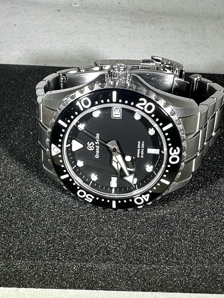 Grand Seiko Sport Men's Black Watch SBGA229 Acquisti Online su