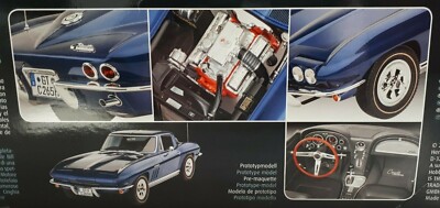 モノグラム '65 CORVETTE 1/8スケール コルベットスティングレイ モノグラム '65 CORVETTE STING RAY 1/8スケール コルベット