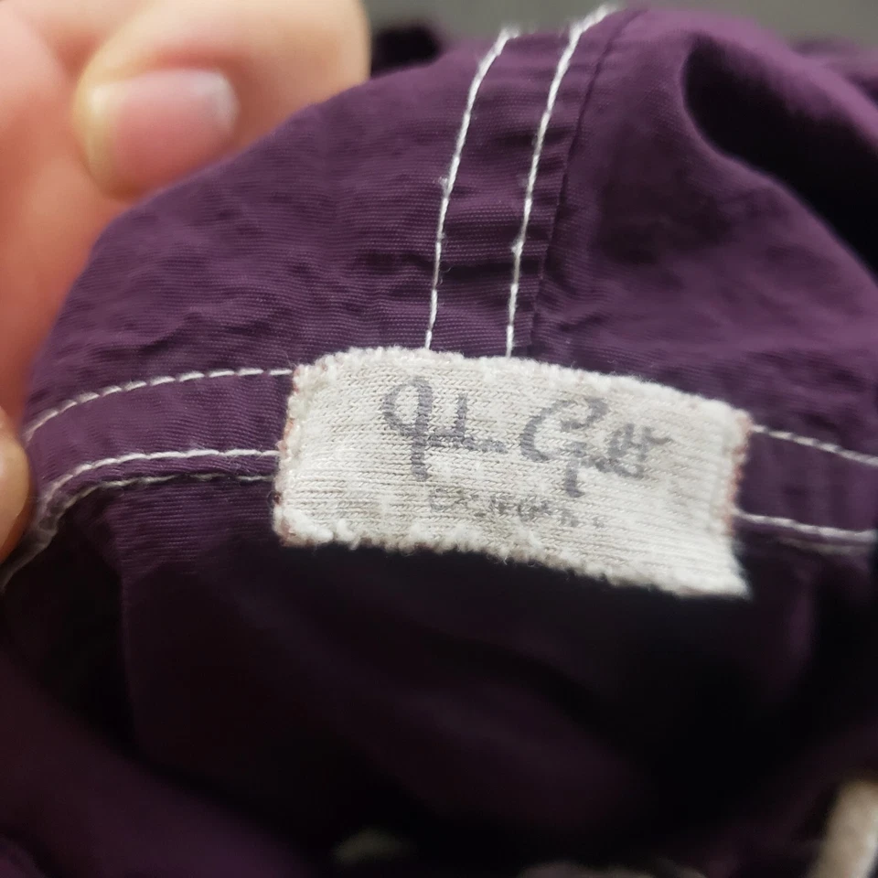 Chaqueta cortavientos Brandy Melville para mujer talla mediana púrpura Foto 4 de 4