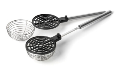 Stöckli Fonduesieb mit Deckel, 2 Stk.