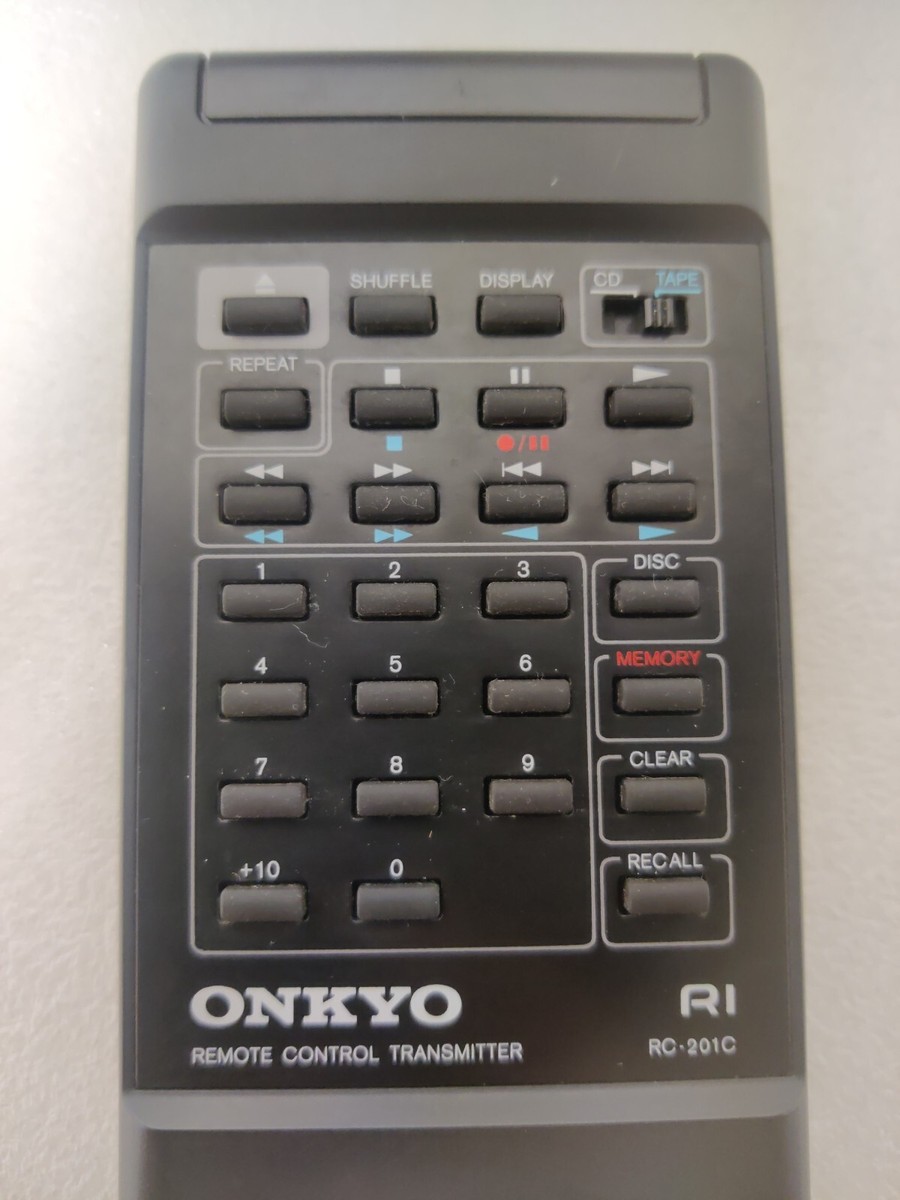 ONKYO RC-201C Remote Control CD DXC201 DXC200 OEM Original R1
