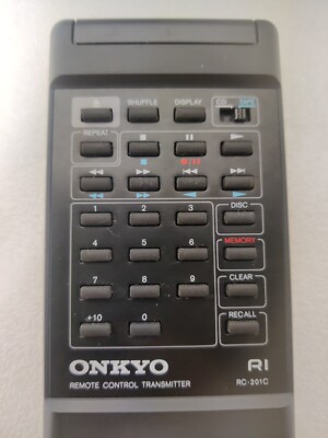 ONKYO RC-201C Remote Control CD DXC201 DXC200 OEM Original R1