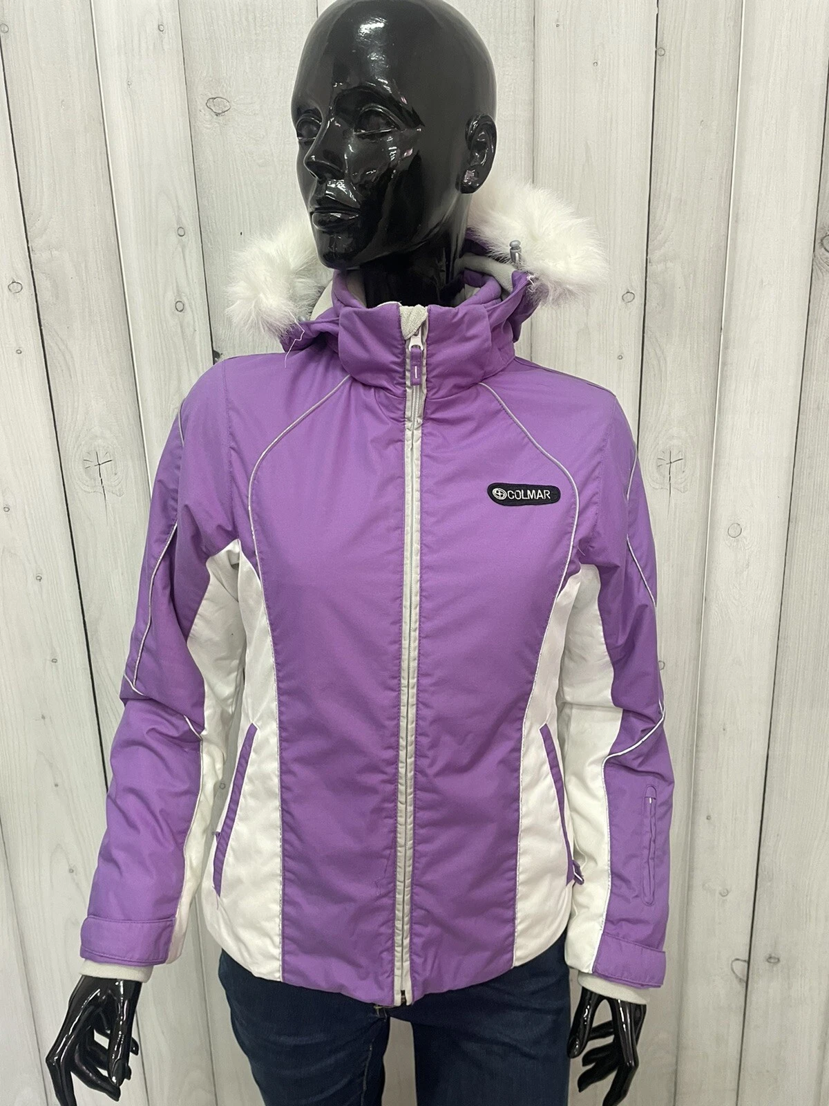 Colmar Woman Jacket Size 40 Winter Coat Logo