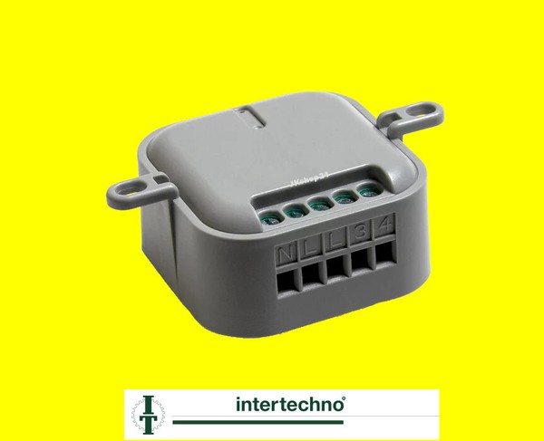 ITL-1001 Intertechno Funk-Einbau-Impulsschalter 2 Sek. Stromstoß-Schalter TüRe-image