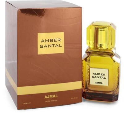 Amber Santal by Ajmal EDP 3.4oz-100mL Luxurious Unisex Perfume 100% Authentic