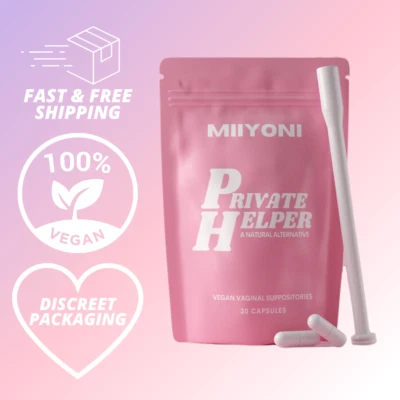 MIIYONI FREE NEXT DAY - 30x BV & THRUSH SUPPOSITORIES & FREE APPLICATOR