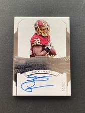 Samaje Perine 2017 Flawless Auto Autograph RC Silver Redskins OU Sooners 19/20